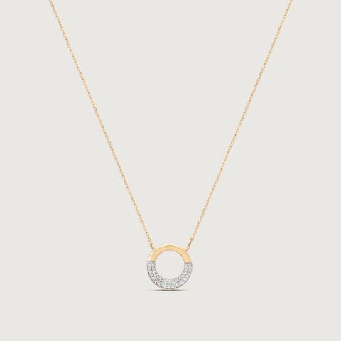 Orbit Glow Diamond Necklace