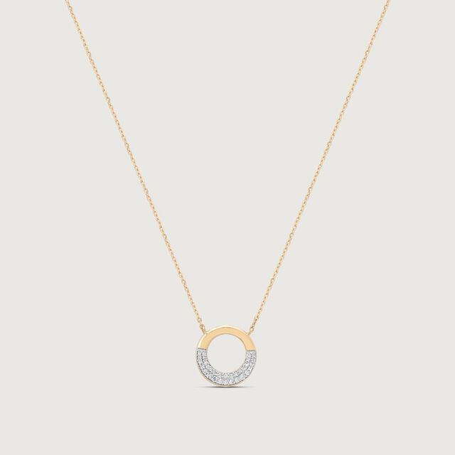 Orbit Glow Diamond Necklace,,hi-res image number null