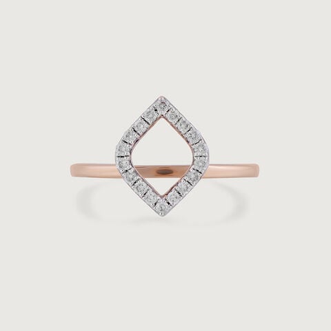 Vintage Glam Gold & Diamond Ring