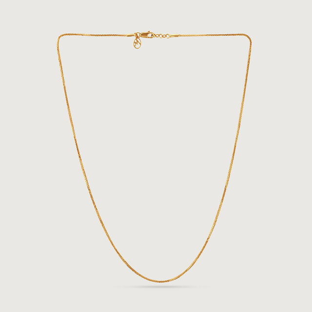 Twisted Fluid Gold Chain,,hi-res image number null