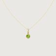 Fresh Light Peridot Gold Pendant,,hi-res view 4