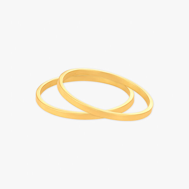 plain gold bangles for kids