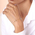 Graceful Link 18KT Gold Bracelet,,hi-res view 2