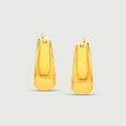 Minimalist Bold Gold Hoop Earrings,,hi-res view 3