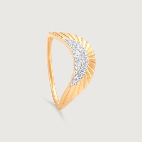 Suncrest Arc Diamond Ring