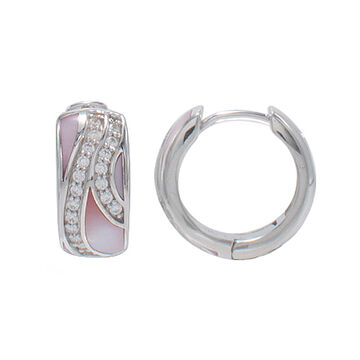 Magnificent Sterling 92.5 Silver Hoop Earrings