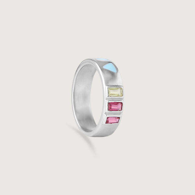 Candy Prism Silver Ring,,hi-res image number null