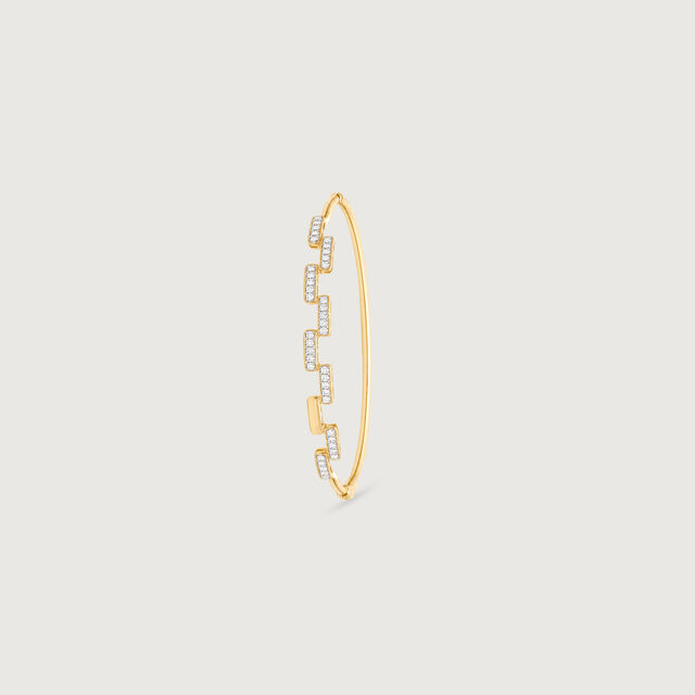 Linear Balance Diamond Bangle,,hi-res image number null
