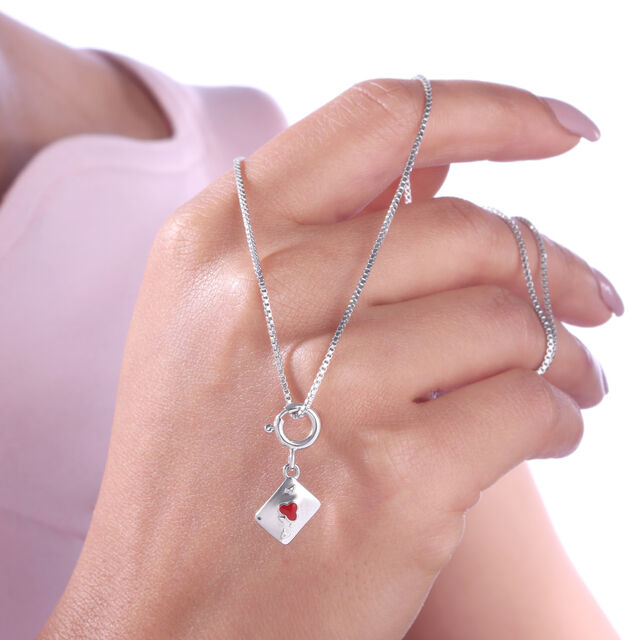 Playful Clover Silver Charm,,hi-res image number null