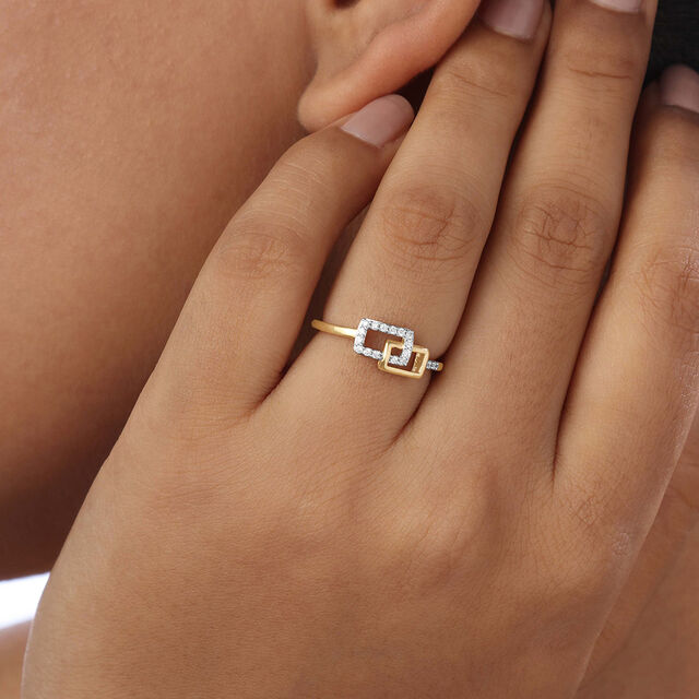 Link and Lit Diamond Ring,,hi-res image number null