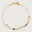 Infinite Charm 18KT Gold Bracelet,,hi-res view 3