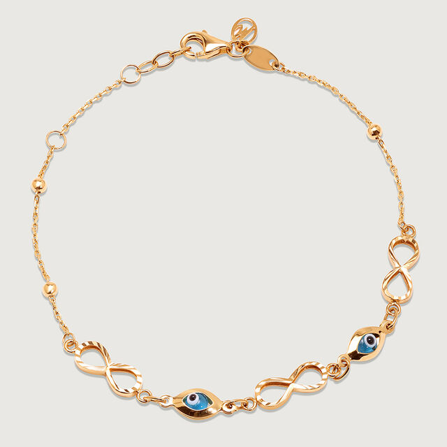 Infinite Charm 18KT Gold Bracelet,,hi-res image number null