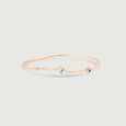 Edgy Glimmer Diamond Bangle,,hi-res view 3