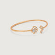 Sisterhood Shimmer 14 KT Diamond Bangle,,hi-res view 3