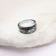 Cospic Drip Silver Ring,,hi-res view 1