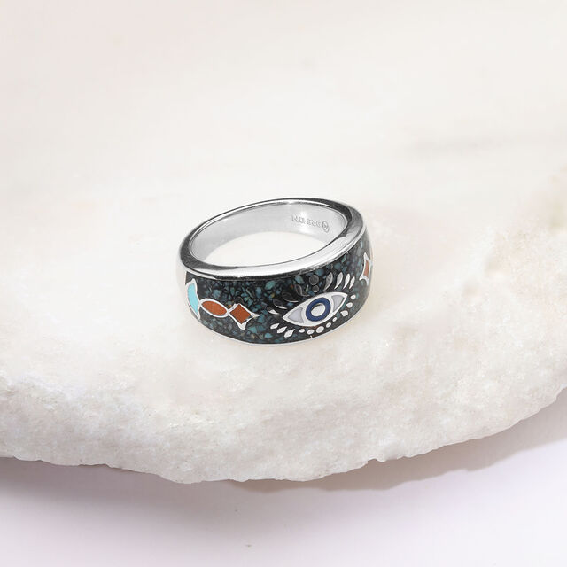 Cospic Drip Silver Ring,,hi-res image number null