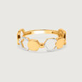 Hexagonal Harmony 18KT Finger Ring,,hi-res view 3