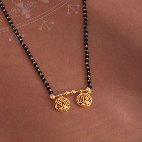 Timeless Grace 22 Kt Gold Vati Mangalsutra