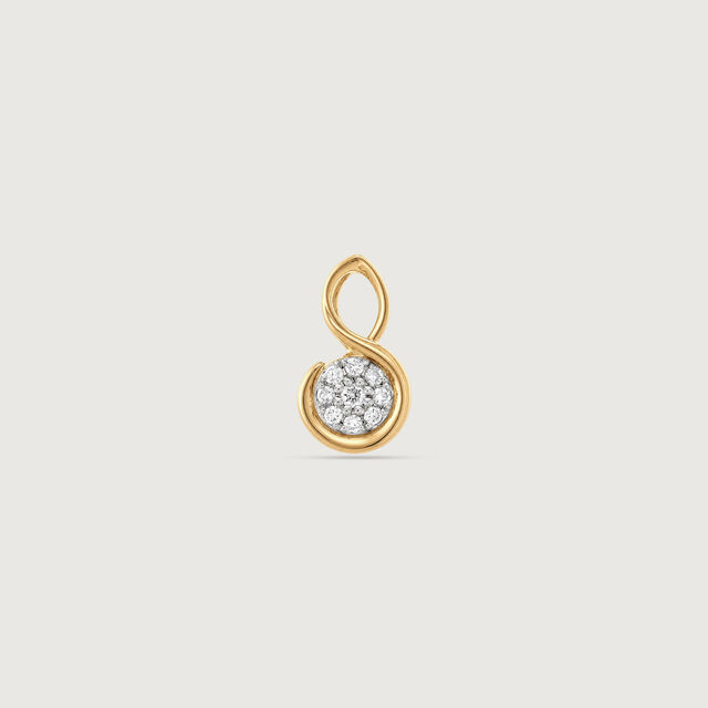 Graceful Infinity Diamond Pendant,,hi-res image number null