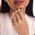 Whimsical Vine Gold & Diamond Finger Ring,,hi-res view 2