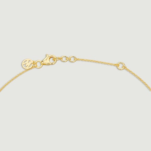 Delicate Luminous Onyx and Topaz Lariat Necklace