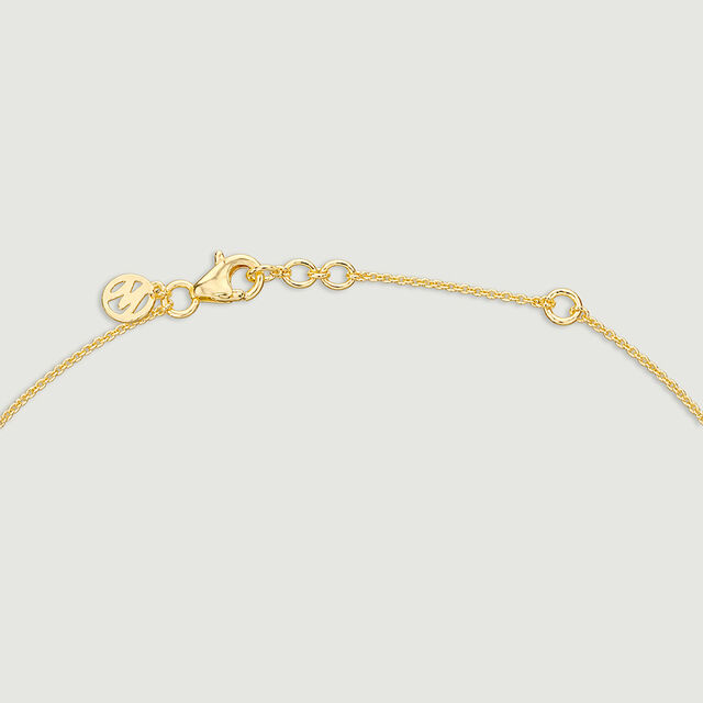 Delicate Luminous Onyx and Topaz Lariat Necklace,,hi-res image number null