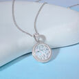 Ornate Radiant Silver Pendant,,hi-res view 1