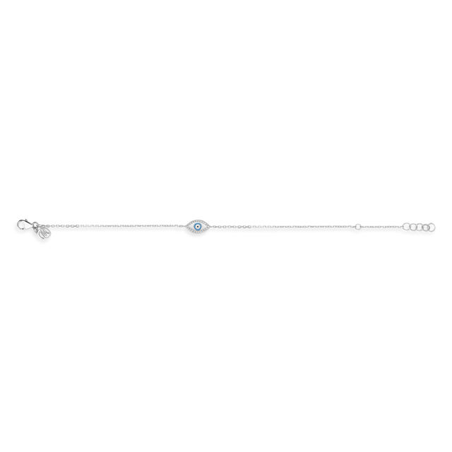 Evil Eye Bracelet in Silver,,hi-res image number null