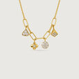 Playful Balance Diamond Necklace,,hi-res view 3