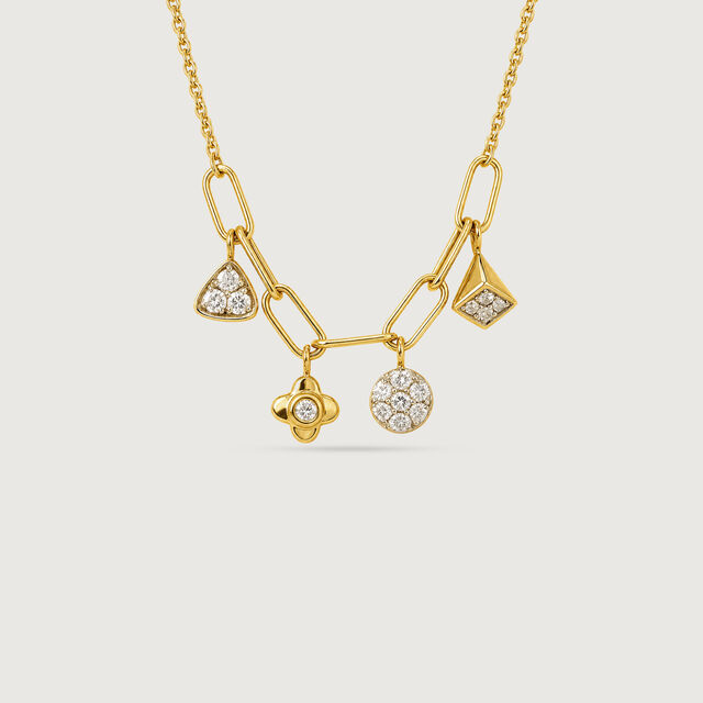 Playful Balance Diamond Necklace,,hi-res image number null