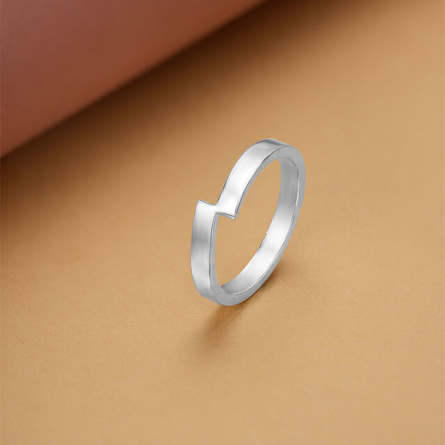 Zesty Zigzag Silver Ring,,hi-res image number null