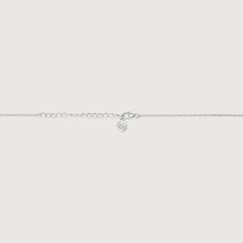 Elegant Glow Silver Necklace