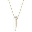 14KT Yellow Gold The Art of Precision Diamond Necklace,,hi-res view 2