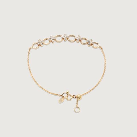 Chic Orbit Diamond Bracelet