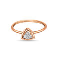 18KT Rose Gold Diamond ring,,hi-res view 2