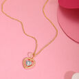 Cupid Edit Dancing Hearts 14KT Gold & Diamond Pendant,,hi-res view 1