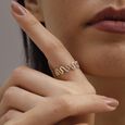 Waveform Glow Diamond Ring,,hi-res view 2