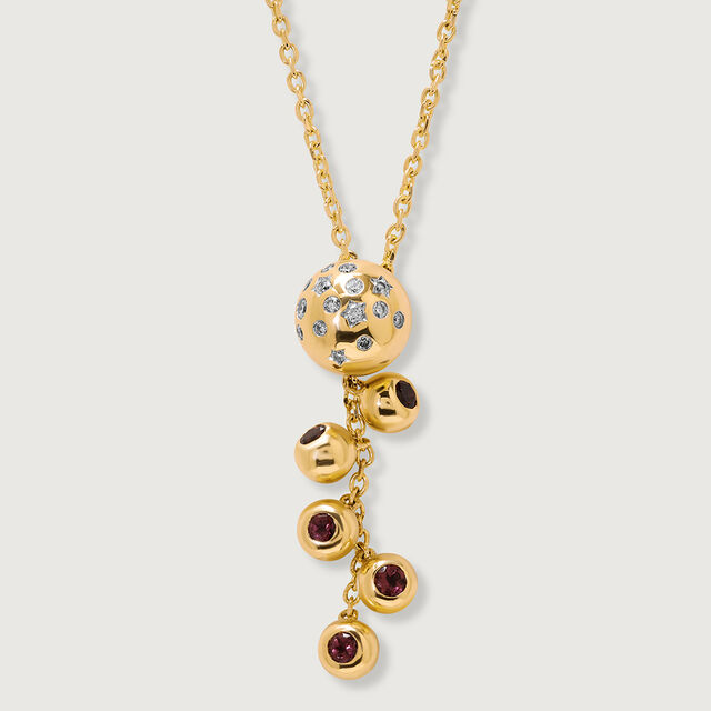 Sunset Serenade 14KT Diamond Modular Necklace,,hi-res image number null