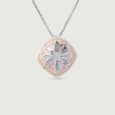 Mother of Pearl Oasis Silver Pendant,,hi-res view 3