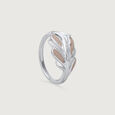 Ethereal Leaf Silver Ring,,hi-res view 4
