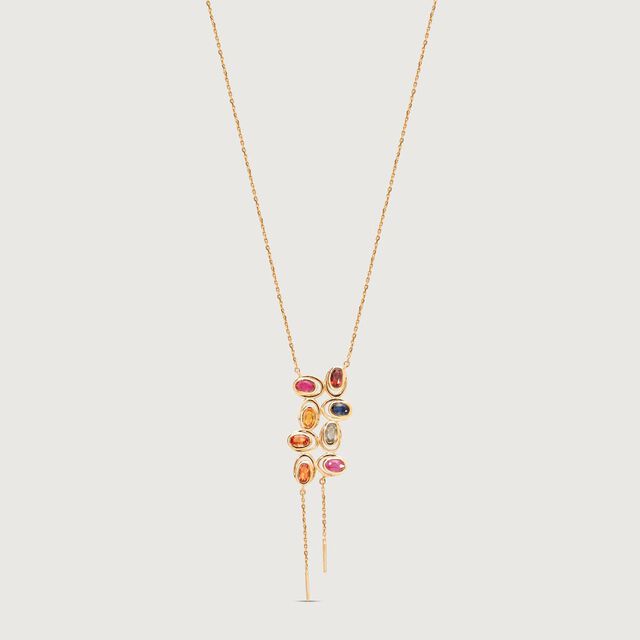 Glow Drop Sapphire Necklace,,hi-res image number null
