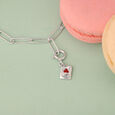 Playful Clover Silver Charm,,hi-res view 1