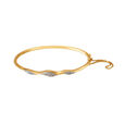 Friends Of Bride 14KT Yellow Gold Diamond Bangle,,hi-res view 1
