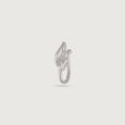 Dreamy Gleam Silver Nose Pin,,hi-res view 3