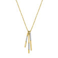 14 KT Yellow Gold Geometric Pendant,,hi-res view 1