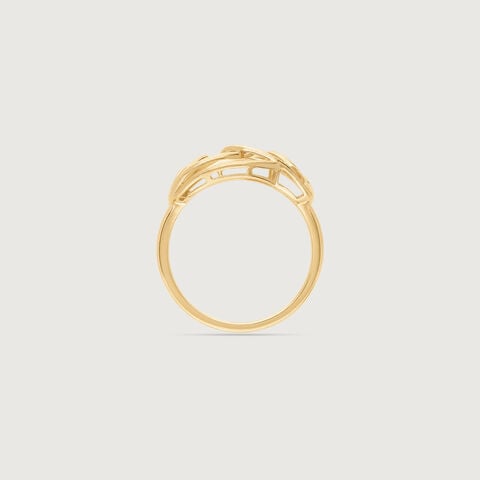 Rippling Harmony Gold Ring