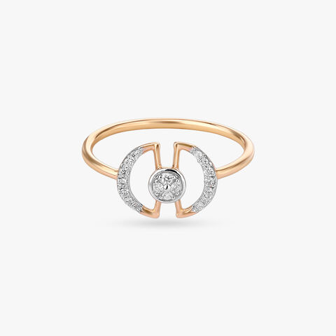 Eclipse Halo Diamond Ring