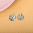 Elegant Pearl Silver Stud Earrings,,hi-res view 1