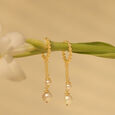 Bubble Cascade Pearl bracelet Earrings,,hi-res view 1