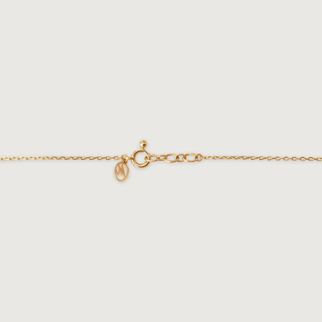 Golden Embrace 14 Kt Gold & Diamond Pendant with Chain,,hi-res image number null